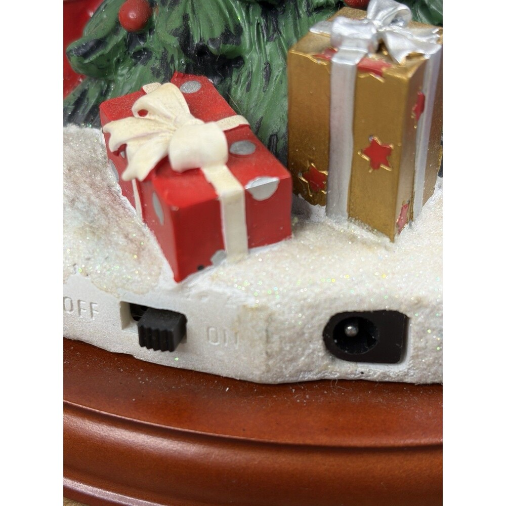 Thomas Kinkade 2009 Bradford Exchange Home For The Holiday Snowman Tree #A0796 - Picture 15 of 16